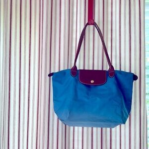 Longchamp Blue Le Pliage Totes for Versatile Style